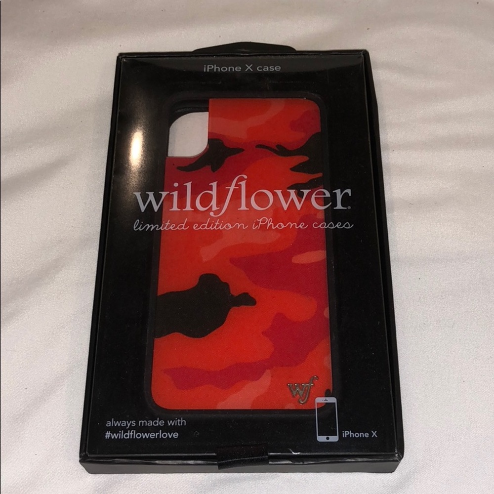 wildflower phone case// iphone X case